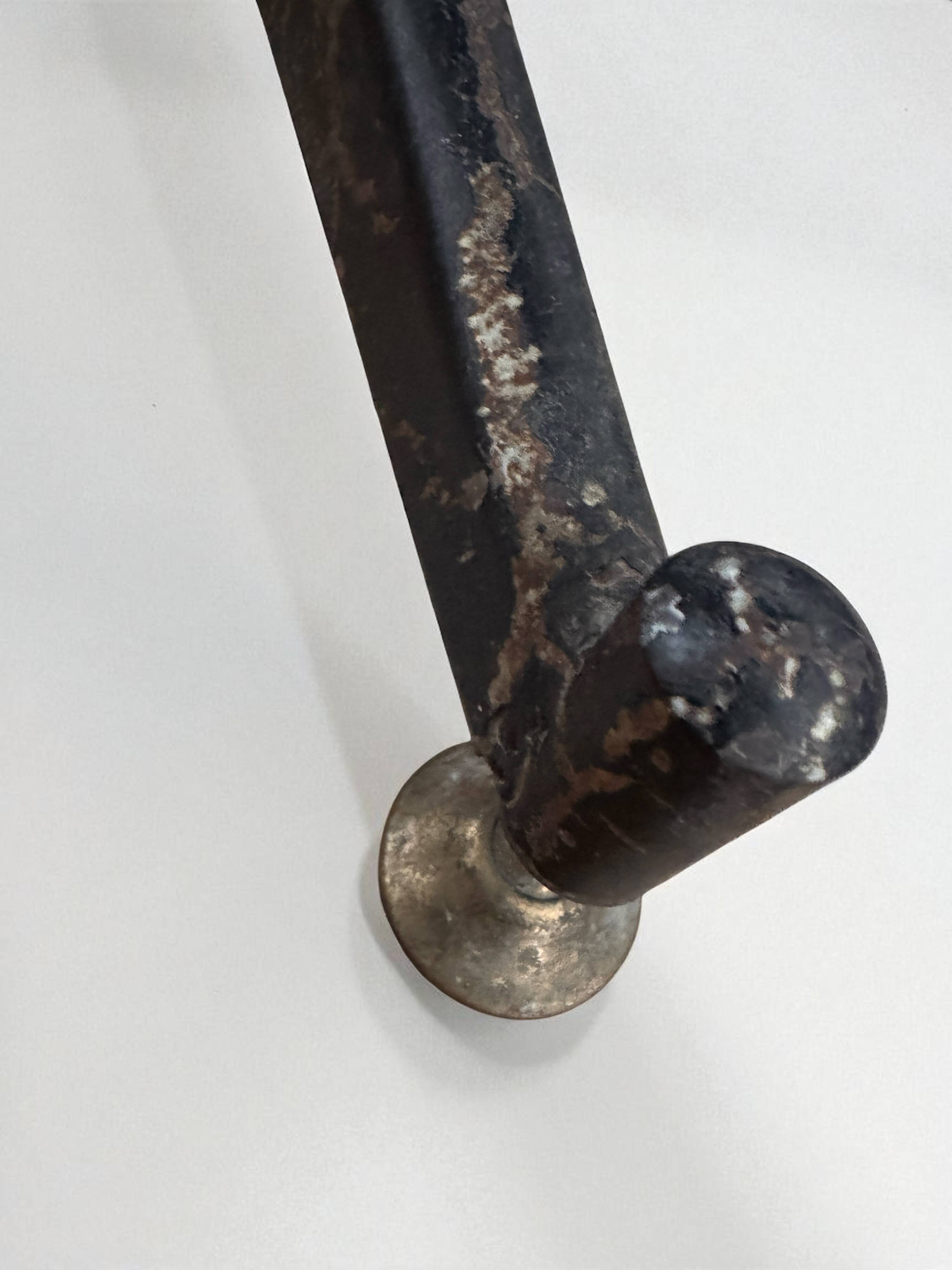 Vintage ceramic coffee table by Vallauris – floral and flat top