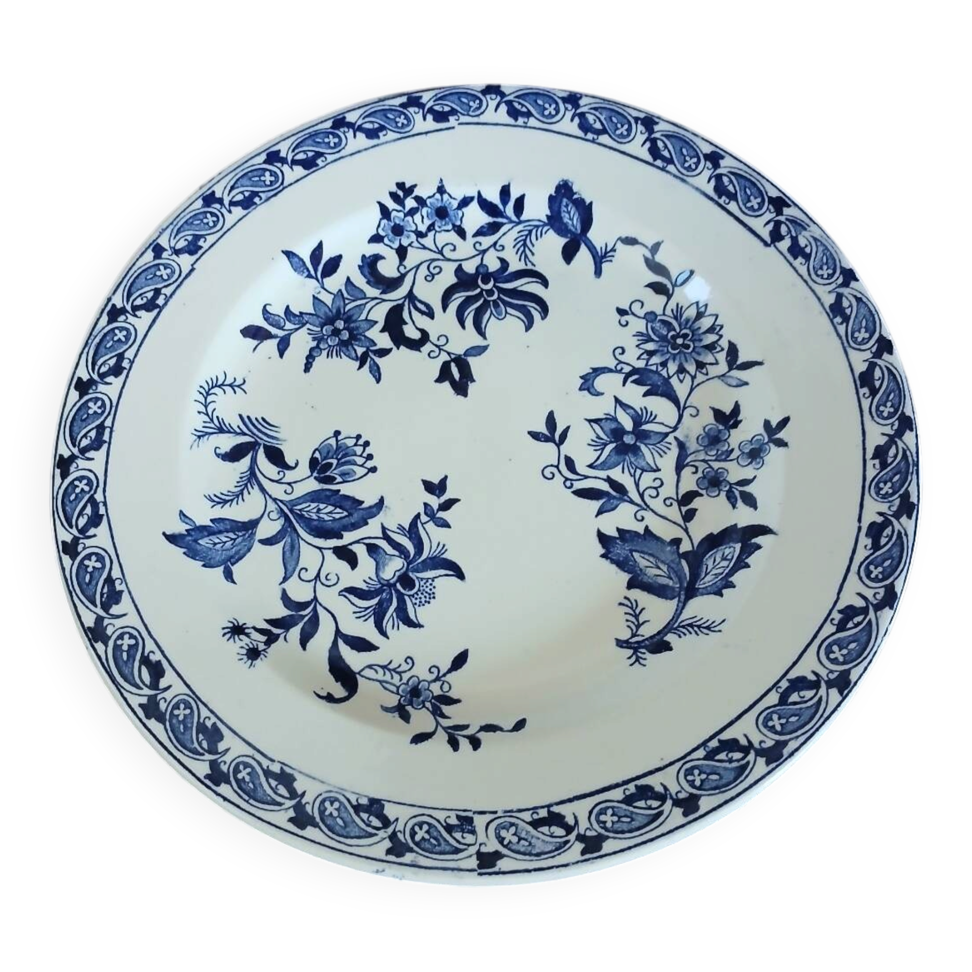 Small antique dish in ironstone