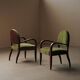 Paire de fauteuils Art Déco en acajou, vers 1930