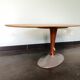 Czech vintage coffee table, wood and metal