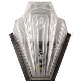 P. gilles signés paire d'appliques art deco