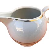 Pitcher / Milk jug KG (Keller Guerin) Earthenware Lunéville France