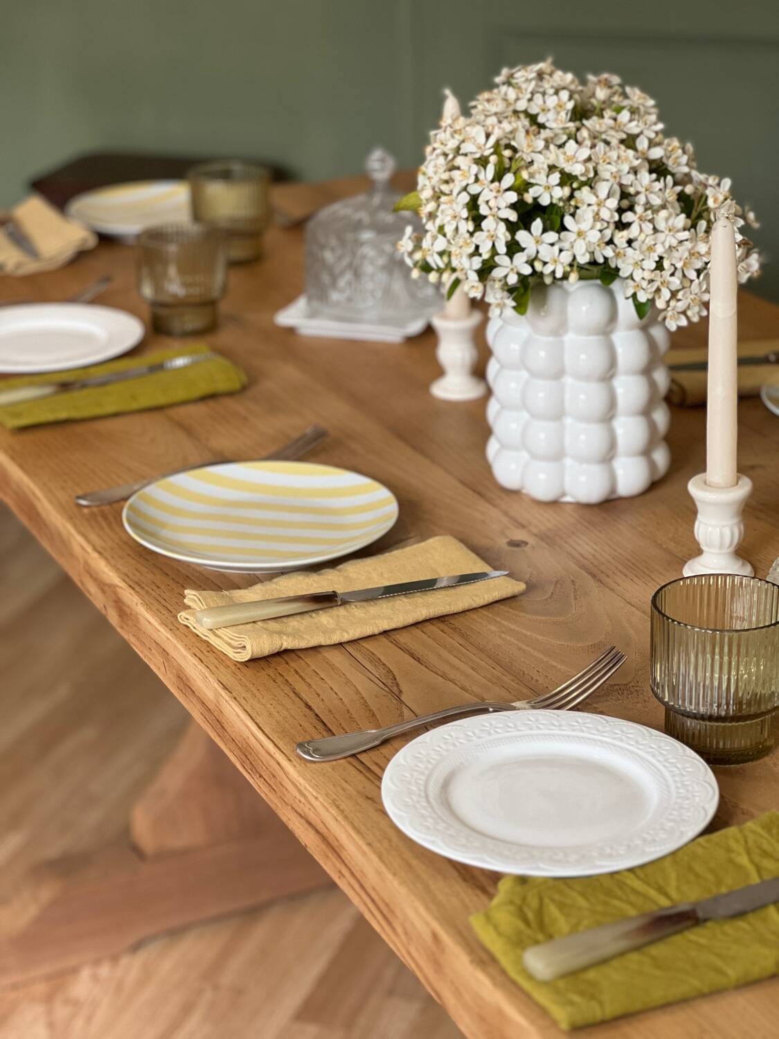 Monastery table, solid wood, country - farmhouse table