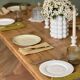 Monastery table, solid wood, country - farmhouse table