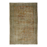 Turkish Anatolian Handmade Vintage Rug 285 cm x 184 cm