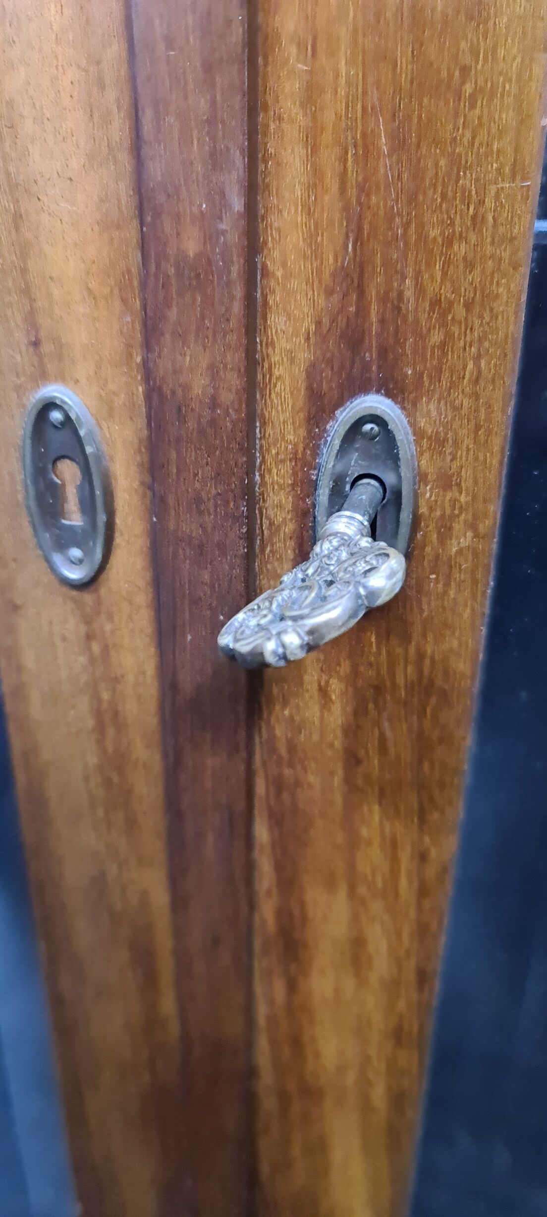 Vitrine de chêne millésimé