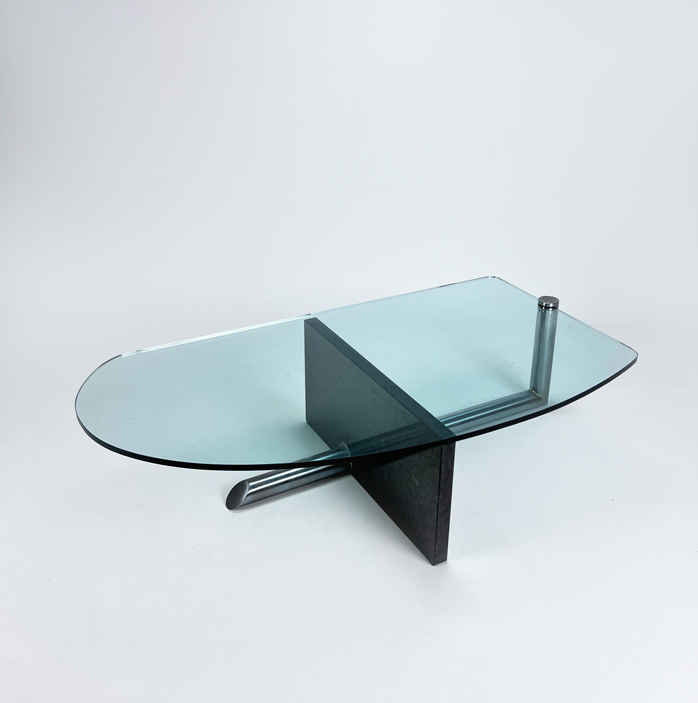 Postmodern italian design coffee table, 1980s