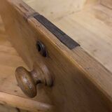 Old dresser with wooden drawers