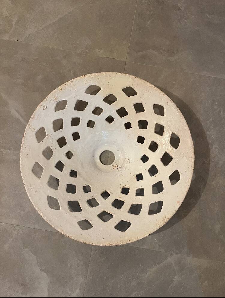 Terracotta light fixture