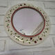 Set of 4 vintage earthenware pieces for bathroom