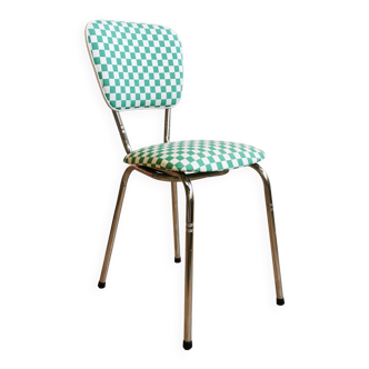 Vintage checkered chair