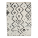 7x10 Neutral White Modern Super Soft Moroccan Rug, 216x294Cm