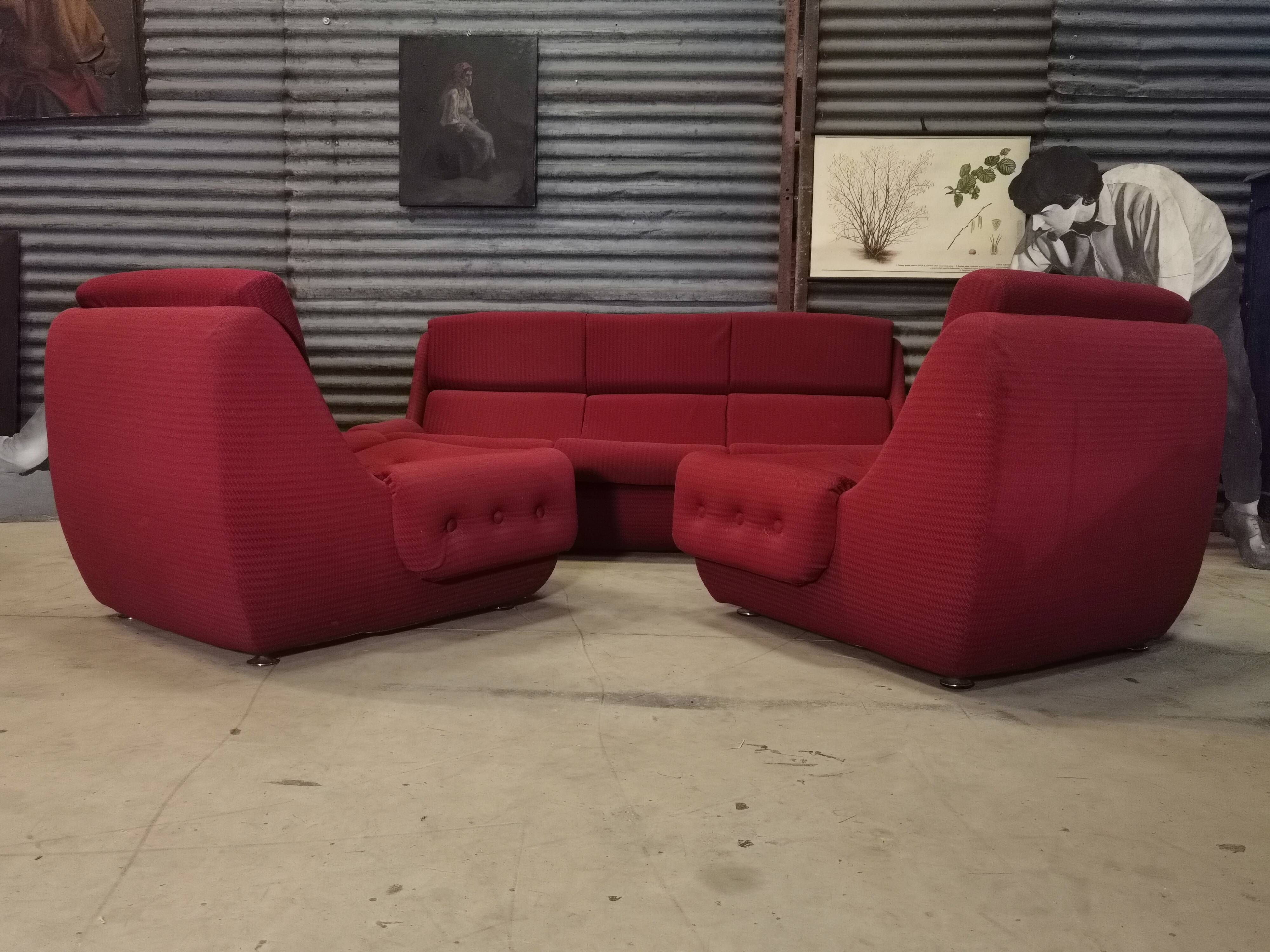 Full lounge space age Atlantis bordeaux