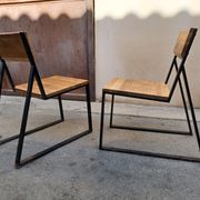 Pair of chairs industrial