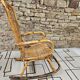 Rocking chair bambou 1950
