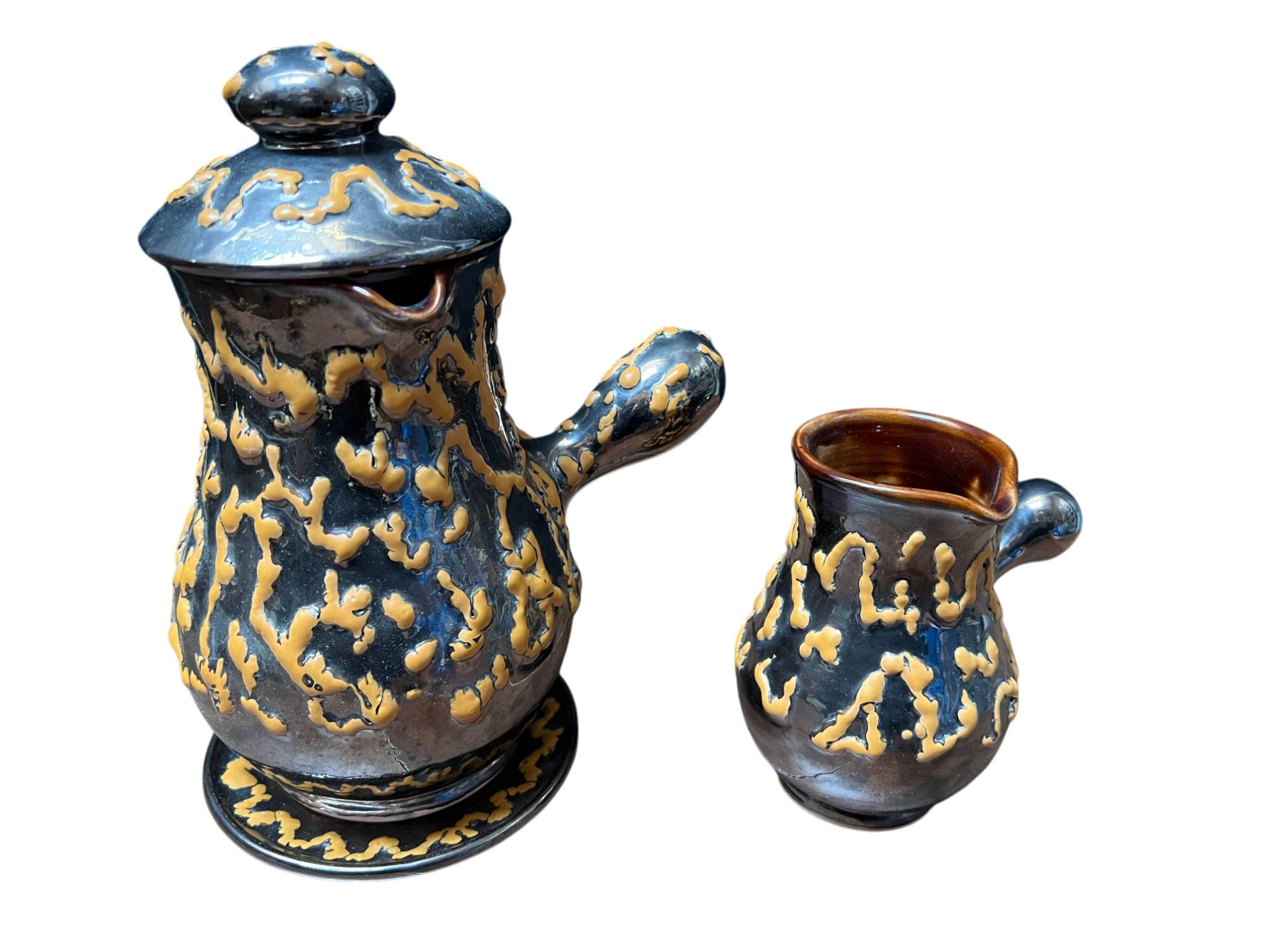 Coffee service signed RLM Chantrier, Sauzelle