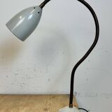 Grey Industrial Gooseneck Table Lamp from Philips, 1960s