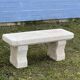 Banc pierre naturelle sculptée