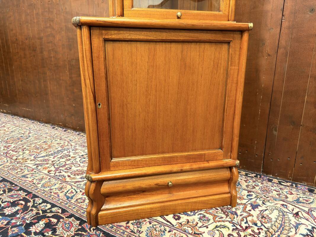 Original Globe Wernicke English Display Museum Cabinet