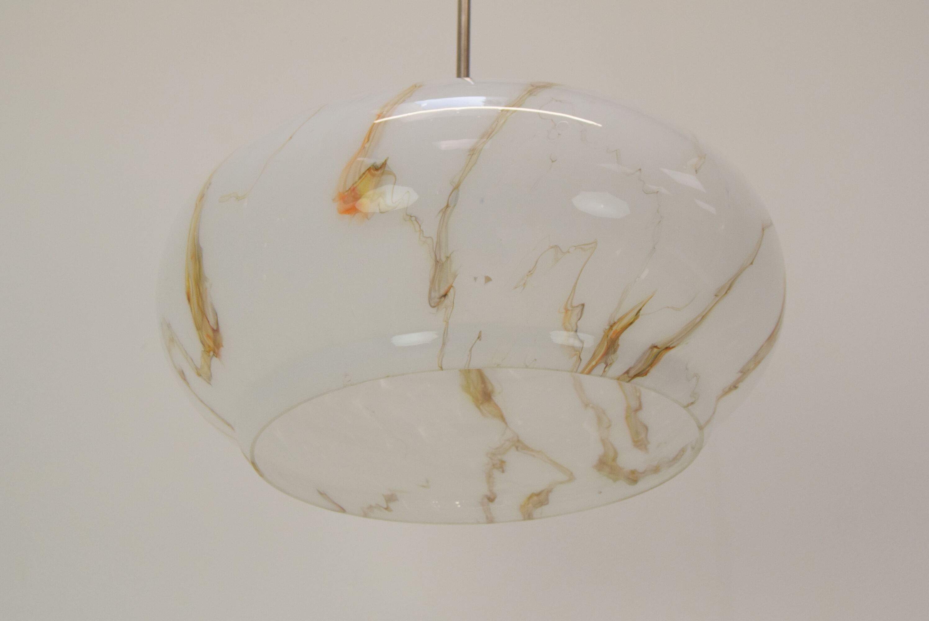 Mid-century glass pendant 1960's