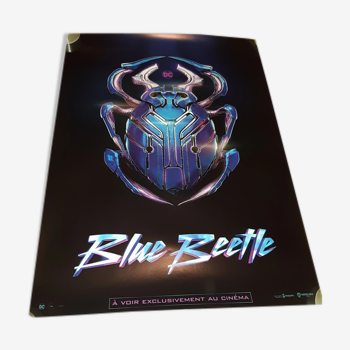 Affiche de cinéma Blue Beetle 40x60 cm