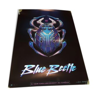 Affiche de cinéma Blue Beetle 40x60 cm