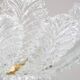 Taormina, Large Size Murano Clear trasparent Vintage Glass Ceiling Light, 1