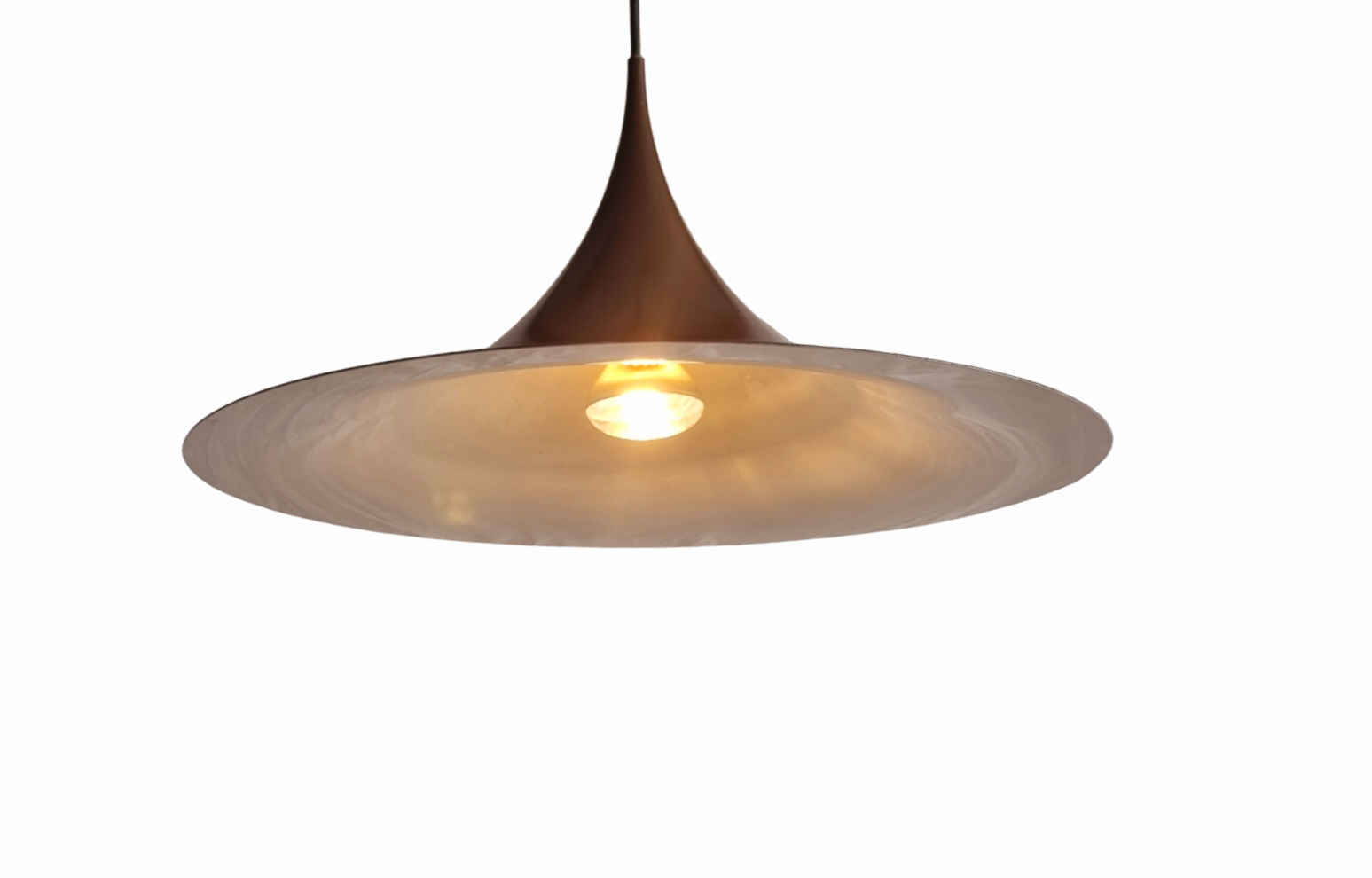 Vintage pendant lamp by Fog & Morup Semi, Denmark 1960-1970s