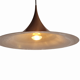 Vintage pendant lamp by Fog & Morup Semi, Denmark 1960-1970s