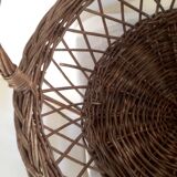 Old wicker basket, cross days