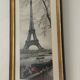 Vintage lithograph by Ortiz Alfau - Paris - the Eiffel Tower