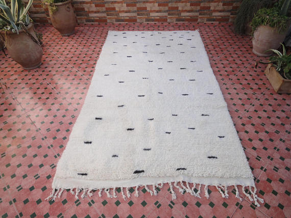 Beni ourain carpet 255 x 138 cm