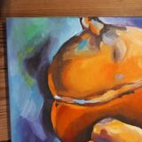 Oil painting "Acorns"