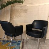 Pair of Deauville armchairs by Marc Simon for Airborne