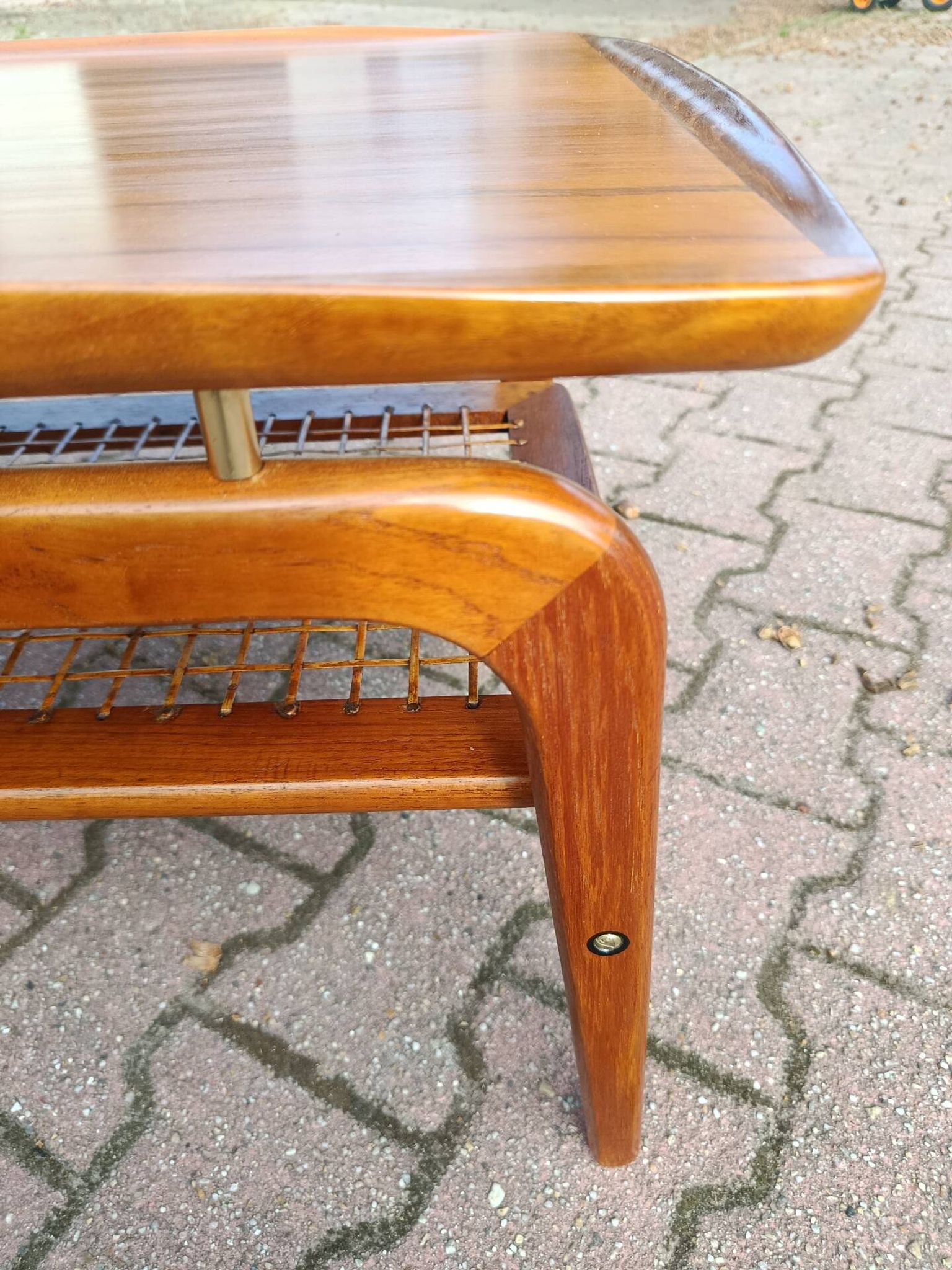 Danish teak coffee table