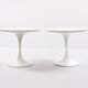 Paire de tables d’appoint Modèle « Tulip », design Maurice Burke édité par Arkana, 1960