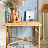 Rattan table