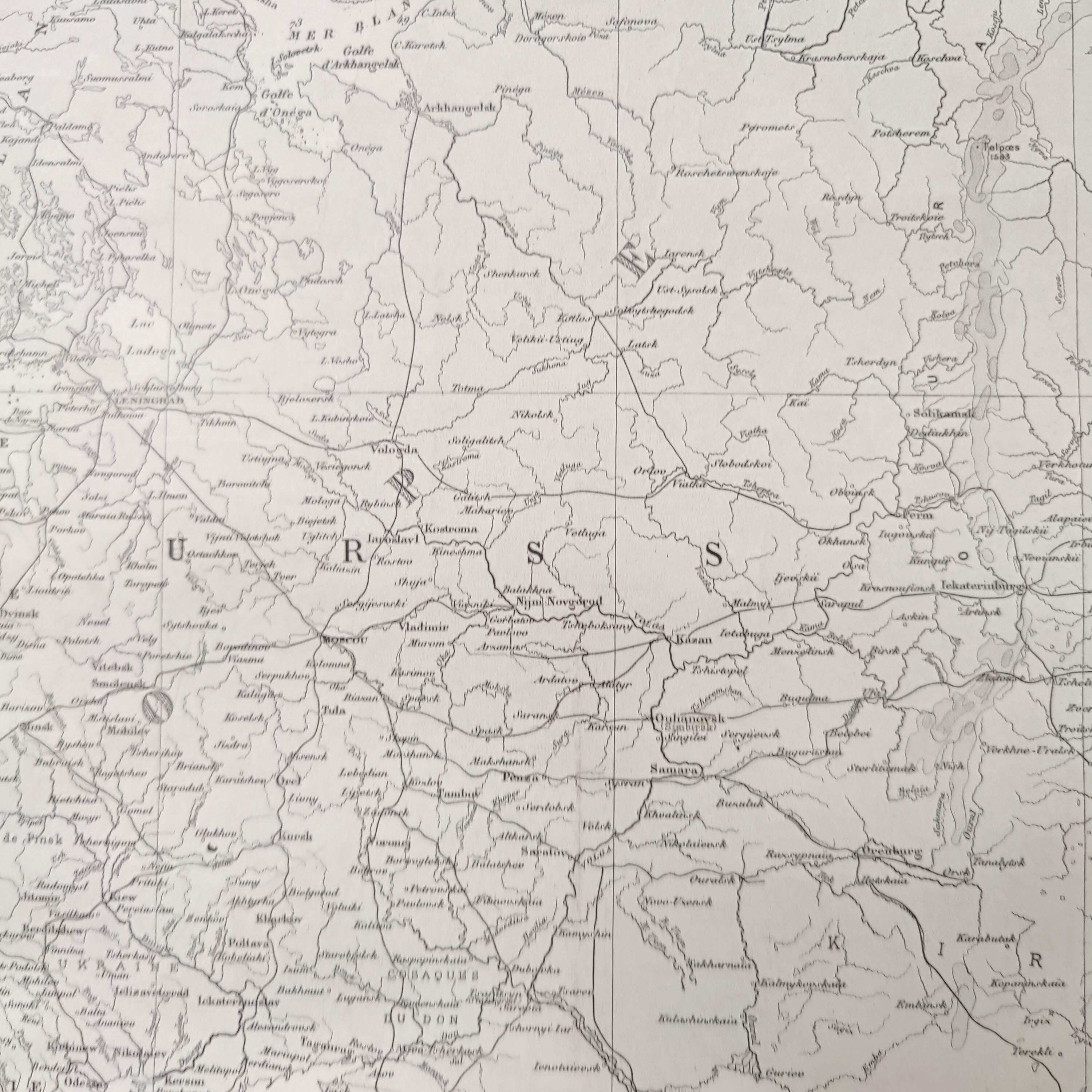 Carte de l'Europe Afrique et Asie 1939