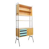 Etagère avec caisson de rangement, années 60