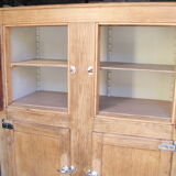 Blond oak buffet