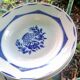 Vintage plates 50's blue