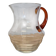 Vintage Design Water Carafe With Amber Glass, 1930/50s