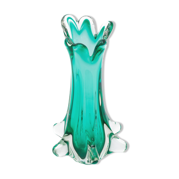 Murano Vase “Chambord” Green