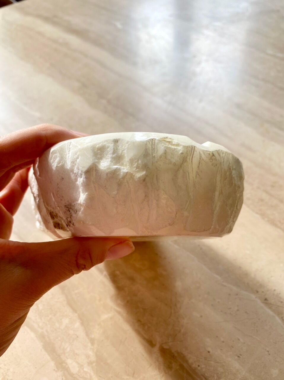 Alabaster ashtray