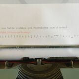 Olivetti Lettera 32 typewriter