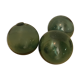 Set of three glass balls