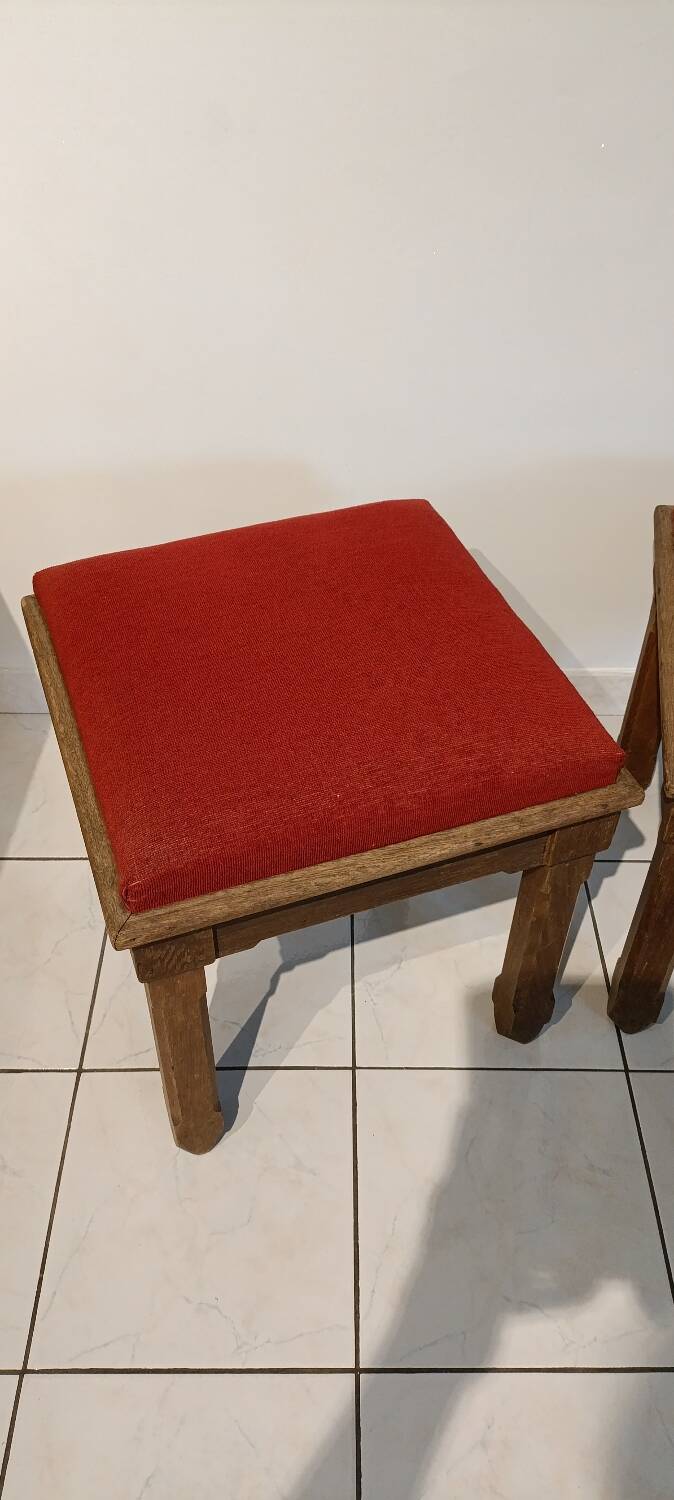 Pair of 1960s stools