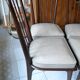 4 chaises Charles Ramos années 60 hêtre massif