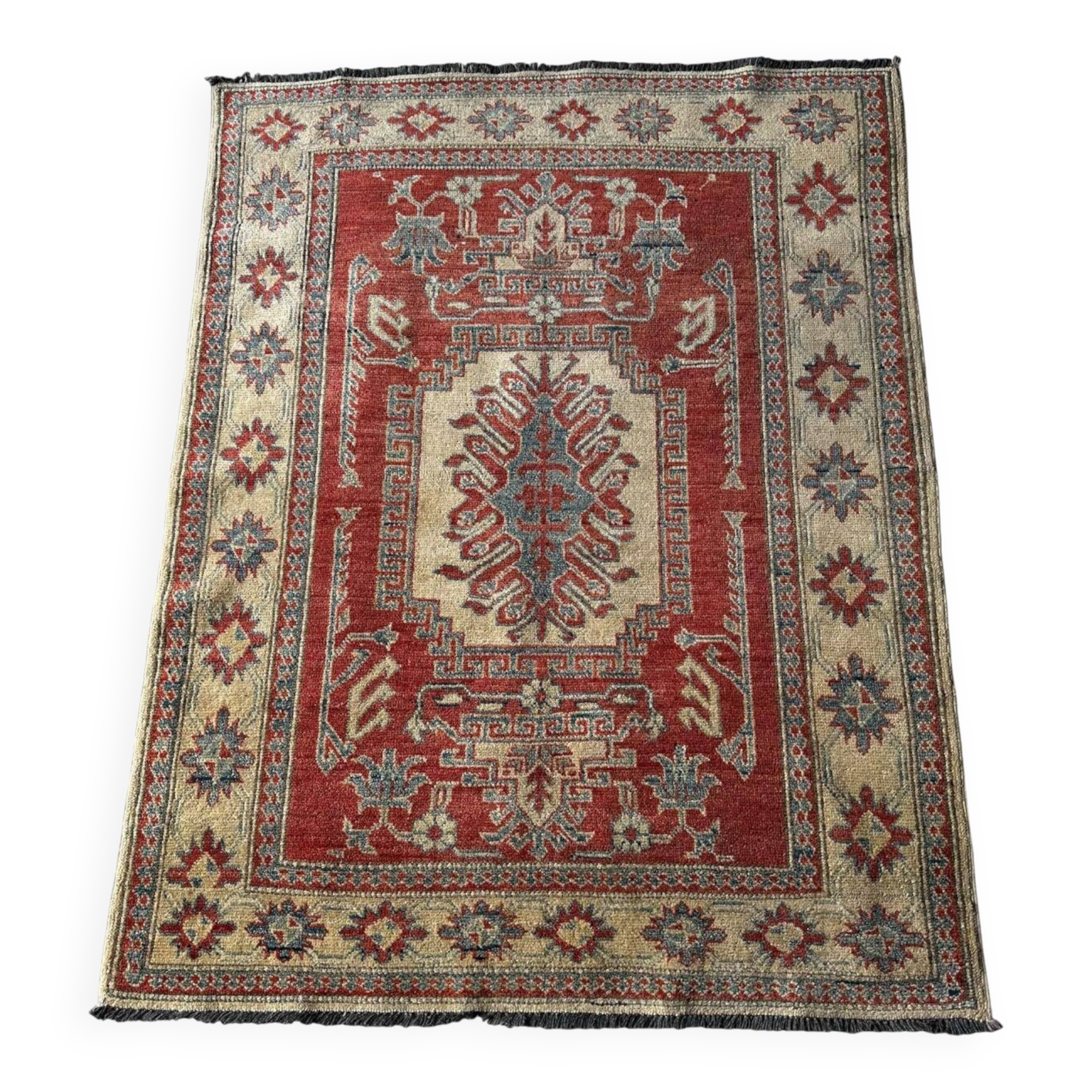 Handmade Kazak rug 155cm x 120cm