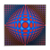 Lithograph by Victor Vasarely, limited edition numbered, 1970s.